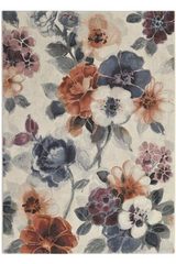Tapis aux fleurs bleu collection Matisse 80x150. MA Salgueiro. Tapis aux fleurs bleu collection Matisse 80x150. MA Salgueiro.