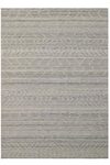Tapis aux lignes géométriques beige chiné collection Medan 80X150. MA Salgueiro. 