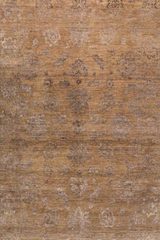 Tapis collection Damask décor classique teintes dégradées de bruns délavés 170X240. MA Salgueiro. 