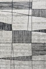 Tapis contemporain gris et noir Gradient chenille 140X200. MA Salgueiro. Tapis contemporain gris et noir Gradient chenille 140X200. MA Salgueiro.
