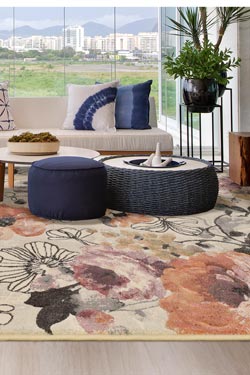 Tapis Floral collection Matisse 80x150. MA Salgueiro. 