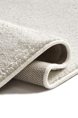 Tapis douillet unis blanc collection Boheme 60X115. MA Salgueiro. 