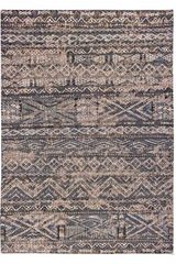 Tapis de style ethnique à dominante bleu collection Paki chenille 140X200. MA Salgueiro. Tapis de style ethnique à dominante bleu collection Paki chenille 140X200. MA Salgueiro.