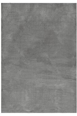 Tapis douillet uni gris foncé collection Boheme 60X115. MA Salgueiro. 