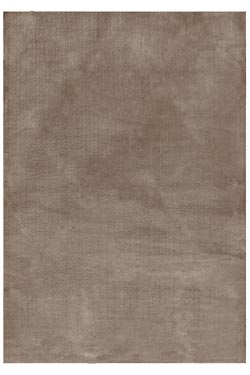 Tapis douillet uni taupe collection Boheme 60X115. MA Salgueiro. 