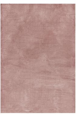 Tapis douillet uni vieux rose collection Boheme 60X115. MA Salgueiro. 