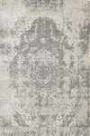 Tapis effet usé fond gris Antik Tabriz 140x200. MA Salgueiro. 