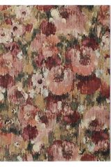 Tapis Floral aux effets chenilles rose et bordeaux, collection Matisse 80x150. MA Salgueiro. Tapis Floral aux effets chenilles rose et bordeaux, collection Matisse 80x150. MA Salgueiro.