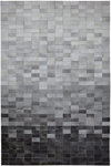 Tapis gris en véritable peau de vache 140X200. MA Salgueiro. 