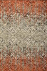Tapis intérieur- extérieur vert-orange Ethnic Chenille 123X180. MA Salgueiro. Tapis intérieur- extérieur vert-orange Ethnic Chenille 123X180. MA Salgueiro.