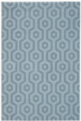 Tapis motifs hexagonaux bleu Vegas 140X200cm. MA Salgueiro. Tapis motifs hexagonaux bleu Vegas 140X200cm. MA Salgueiro.