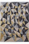 Tapis noir et beige Diamond 170X240cm. MA Salgueiro. 