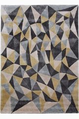 Tapis noir et beige Diamond 170X240cm. MA Salgueiro. Tapis noir et beige Diamond 170X240cm. MA Salgueiro.