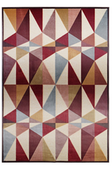 Tapis Provence motifs géométriques grenat 140X200. MA Salgueiro. Tapis Provence motifs géométriques grenat 140X200. MA Salgueiro.