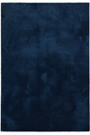 Tapis uni à reflets soyeux bleu nuit Touch 60X115cm. MA Salgueiro. 