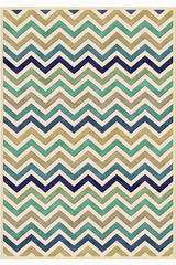 Tapis Zig-Zag Océan collection Provence 60X110. MA Salgueiro. Tapis Zig-Zag Océan collection Provence 60X110. MA Salgueiro.