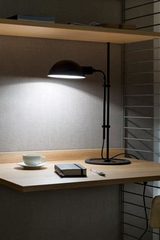 Funiculi black metal design desk lamp. Marset. Funiculi black metal design desk lamp. Marset.