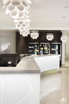 Suspension blanche Discoco 53cm. Marset. 