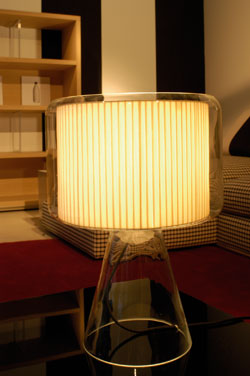 Mercer lampe ruban beige GM. Marset. 