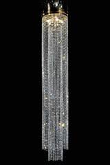 Large double-cylinder crystal ceiling light. Masiero. Large double-cylinder crystal ceiling light. Masiero.