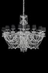 Large 16-light chandelier. Masiero. 