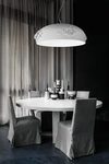Dame suspension blanche 65cm. Masiero. 