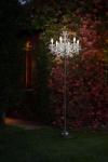 Drylight Outdoor Venetian Style Floor Lamp White LED lighting. Masiero. 