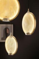 Horo suspension ronde en verre Onyx. Masiero. Horo suspension ronde en verre Onyx. Masiero.