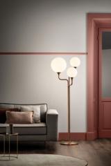 Lampadaire 3 lumières rétro Tee . Masiero. Lampadaire 3 lumières rétro Tee . Masiero.