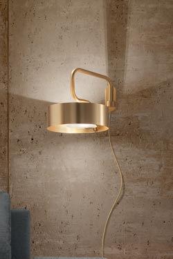 Contemporary wall light Sound. Masiero. 