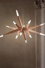 Natural Oak Pendant Flashwood 90cm. Masiero. Natural Oak Pendant Flashwood 90cm. Masiero.