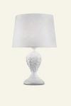 Acantia classic white table lamp. Masiero. 