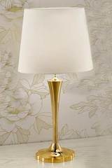 Large gold-plated bronze table lamp with white silk shade H 75cm. Masiero. Large gold-plated bronze table lamp with white silk shade H 75cm. Masiero.