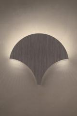 Palm wall lamp grey wood finish. Masiero. 