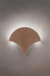 Palm wall lamp, hazelnut finish. Masiero. 