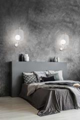 Papilio white metal Art Deco wall lamp. Masiero. Papilio white metal Art Deco wall lamp. Masiero.