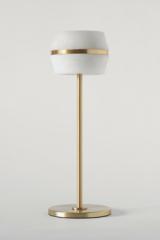 Cordless lamp in satin-finish brass and alabaster Tommy. Matlight. Cordless lamp in satin-finish brass and alabaster Tommy. Matlight.