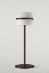 Tommy bronze and white alabaster cordless lamp. Matlight. 