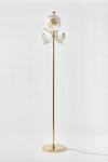 Butterfly double floor lamp in brass and alabaster. Matlight. 