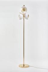 Butterfly double floor lamp in brass and alabaster. Matlight. Butterfly double floor lamp in brass and alabaster. Matlight.