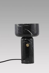Gran coppa, lampe de table en marbre noir . Matlight. Gran coppa, lampe de table en marbre noir . Matlight.