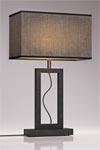 Lampe de table en marbre gris Contemporary moyen modèle. Matlight. 