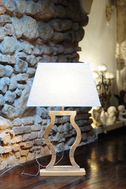 Classic medium model marble table lamp. Matlight. 