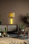 Table lamp in alabaster and wickerwork Hortensia. Matlight. 
