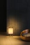 Lantern table lamp in alabaster and bronze Lantern. Matlight. 
