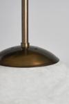 Alabaster Moon round alabaster pendant light. Matlight. 