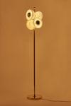 Butterfly double floor lamp in brass and alabaster. Matlight. 