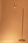 Flamingo gold and alabaster adjustable reading lamp. Matlight. 