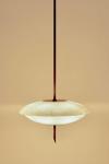 Cosmo alabaster saucer pendant. Matlight. 