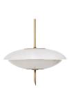 Cosmo alabaster saucer pendant. Matlight. 